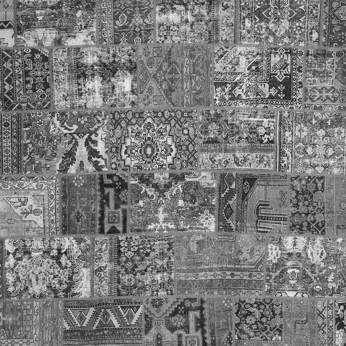 Abstract Gray Contemporary Rug, con2971gry