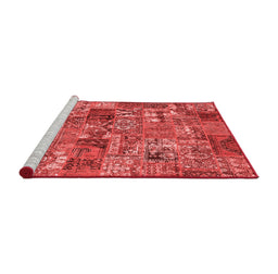 Contemporary Red Washable Rugs