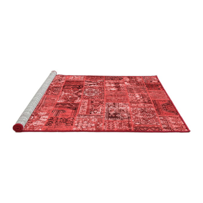 Contemporary Red Washable Rugs