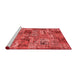 Contemporary Red Washable Rugs