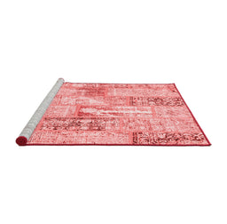 Transitional Red Washable Rugs