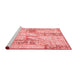 Transitional Red Washable Rugs