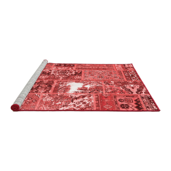 Transitional Red Washable Rugs