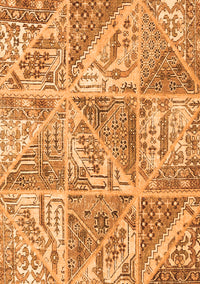 Patchwork Orange Transitional Rug, con2974org