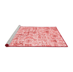 Transitional Red Washable Rugs