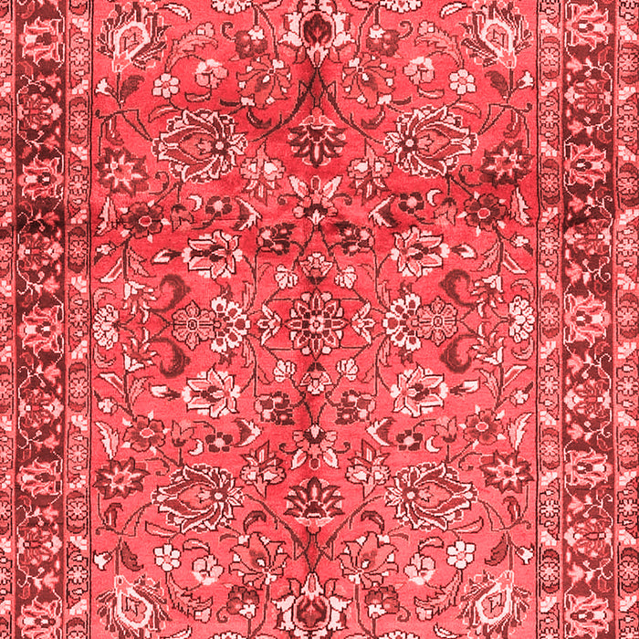 Abstract Red Contemporary Area Rugs
