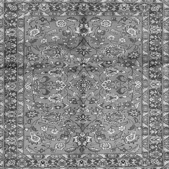 Serging Thickness of Abstract Gray Contemporary Rug, con2978gry