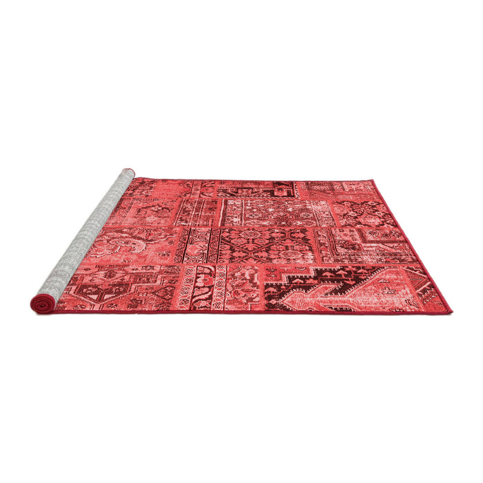 Transitional Red Washable Rugs