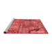 Transitional Red Washable Rugs