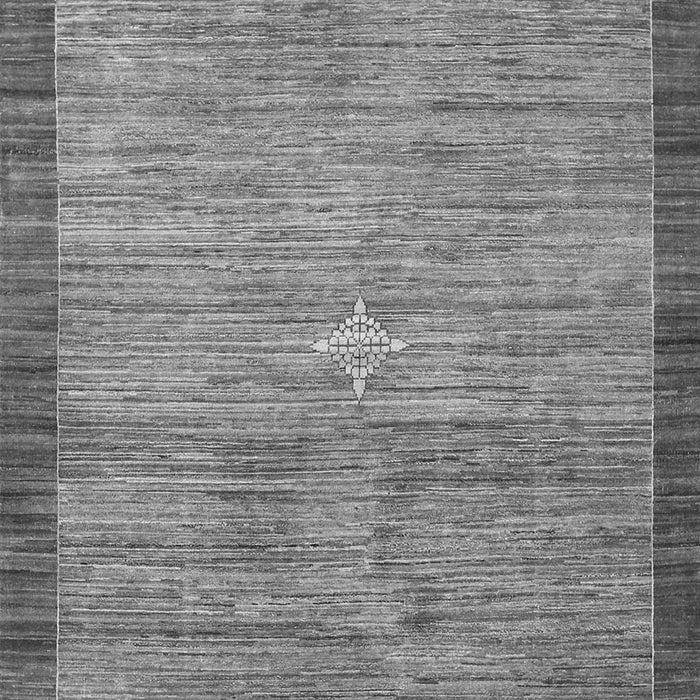 Abstract Gray Contemporary Rug, con297gry