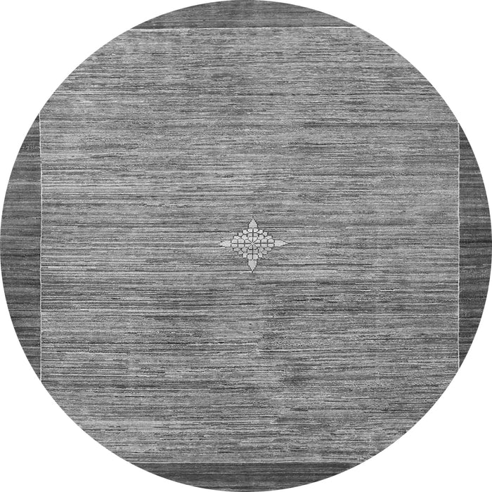 Machine Washable Abstract Gray Contemporary Rug, wshcon297gry