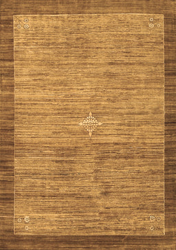 Abstract Brown Contemporary Rug, con297brn