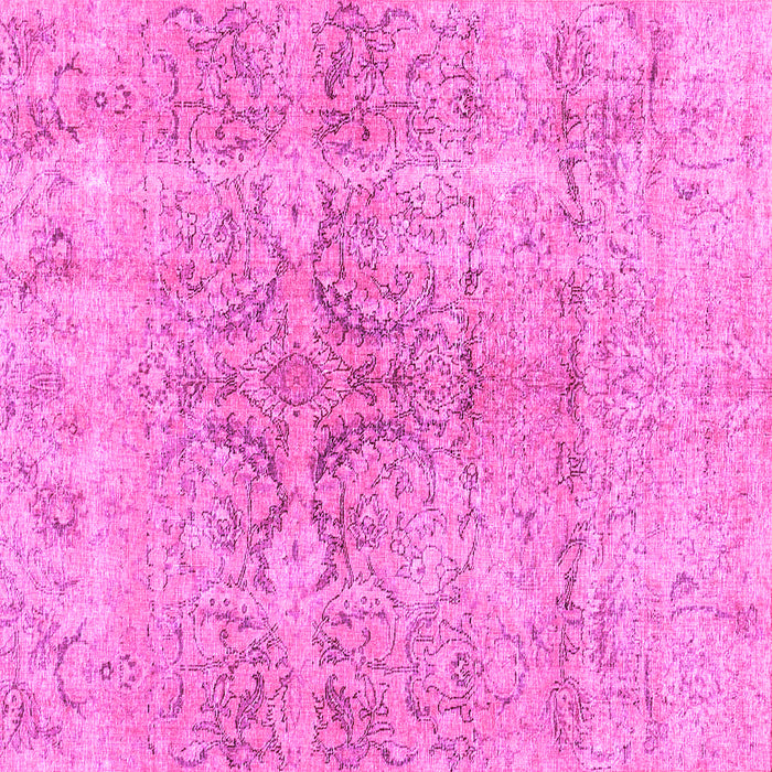 Square Persian Pink Bohemian Rug, con2980pnk