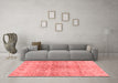 Bohemian Red Washable Rugs