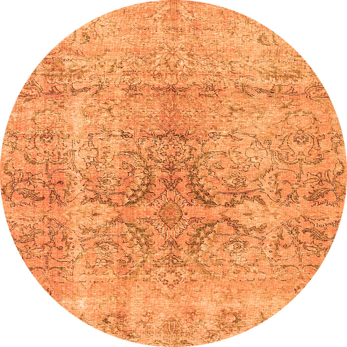 Square Persian Orange Bohemian Rug, con2980org