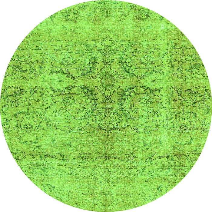 Machine Washable Persian Green Bohemian Area Rugs, wshcon2980grn