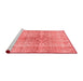 Bohemian Red Washable Rugs