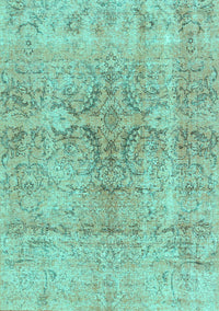 Persian Turquoise Bohemian Rug, con2980turq