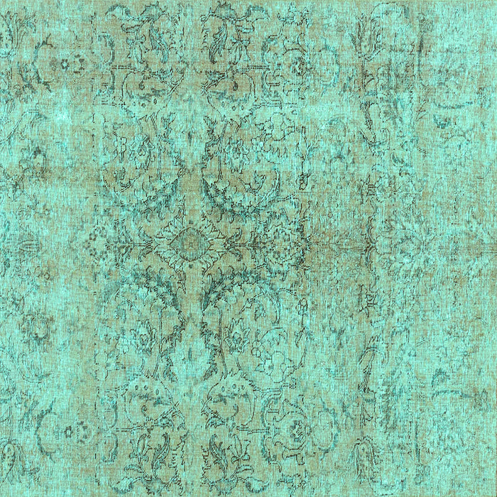Square Persian Turquoise Bohemian Rug, con2980turq