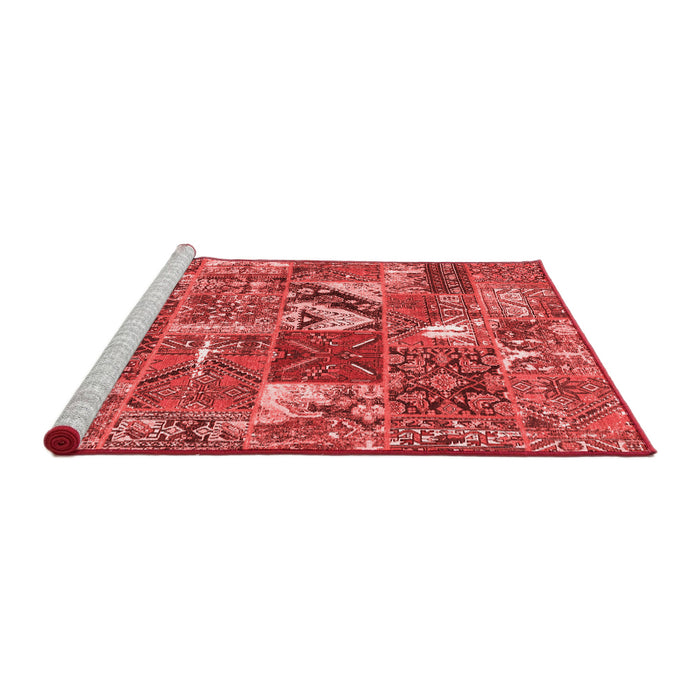 Transitional Red Washable Rugs