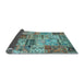 Sideview of Patchwork Light Blue Transitional Rug, con2982lblu