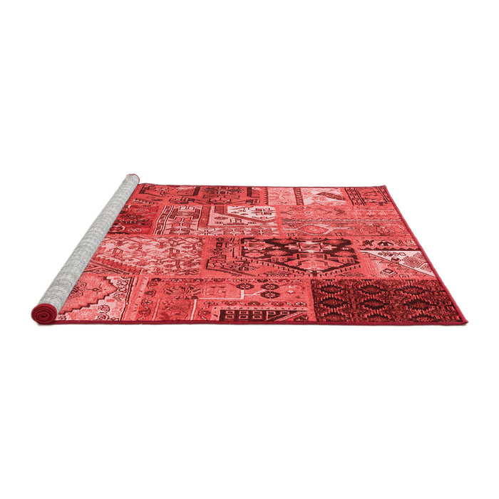 Transitional Red Washable Rugs
