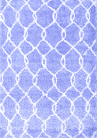 Trellis Blue Modern Rug, con2984blu