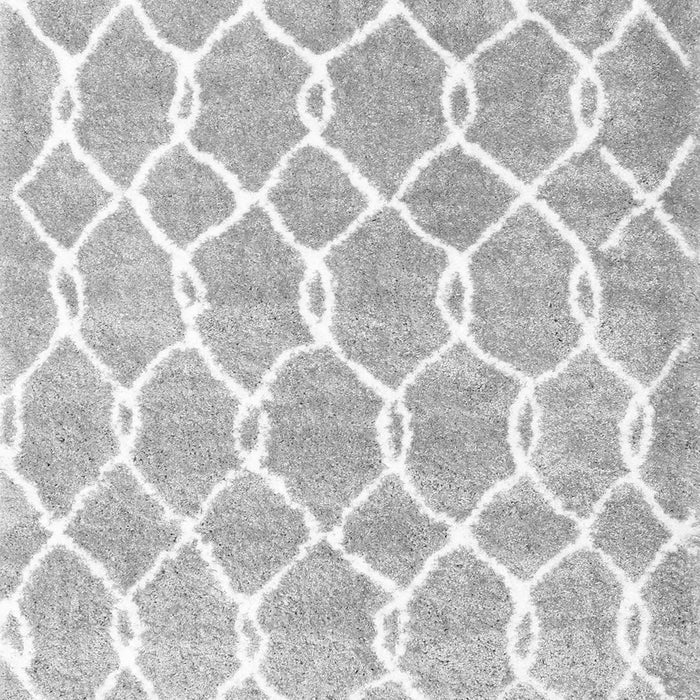 Trellis Gray Modern Rug, con2984gry