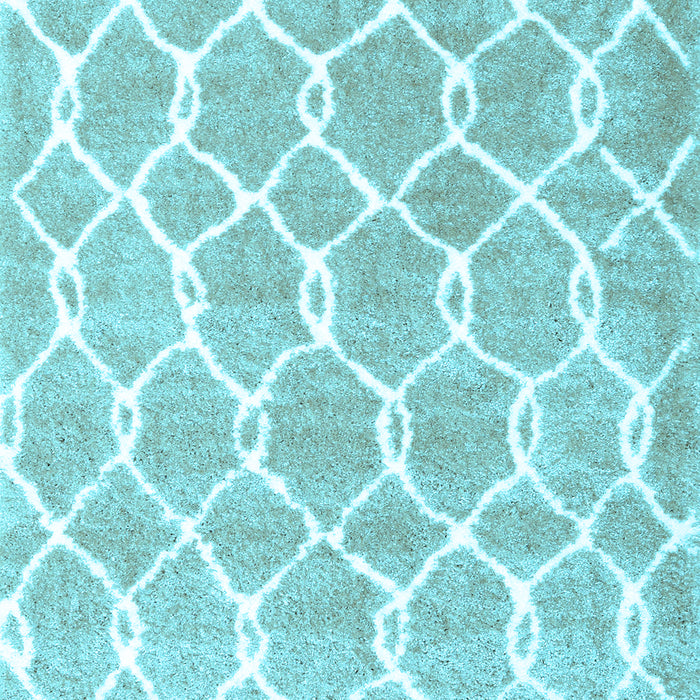 Trellis Light Blue Modern Rug, con2984lblu