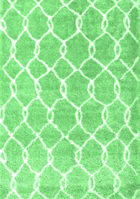 Trellis Emerald Green Modern Rug, con2984emgrn