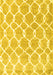 Trellis Yellow Modern Rug, con2984yw