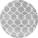 Square Trellis Gray Modern Rug, con2984gry