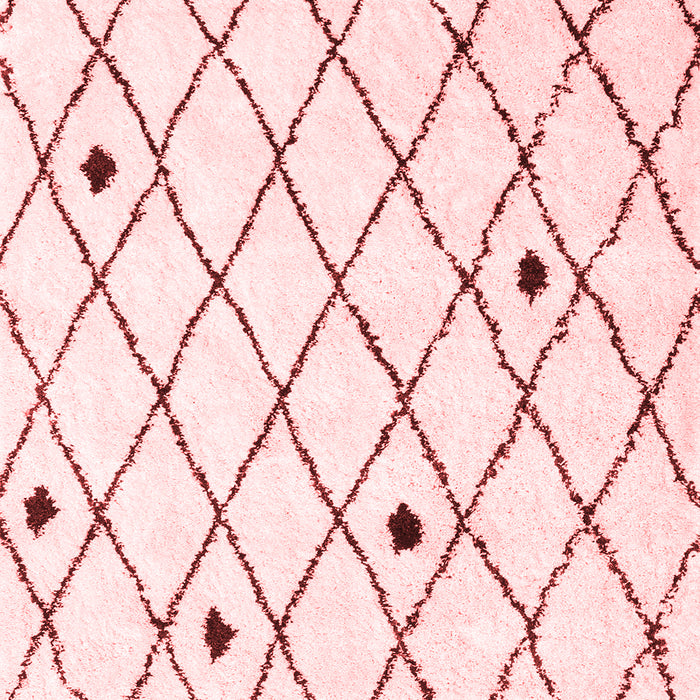 Machine Washable Terrilis Red Contemporary Rug, wshcon2985red