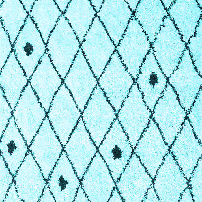 Machine Washable Terrilis Light Blue Contemporary Rug, wshcon2985lblu