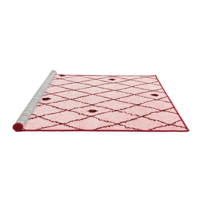 Contemporary Red Washable Rugs