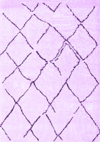 Solid Purple Modern Rug, con2986pur