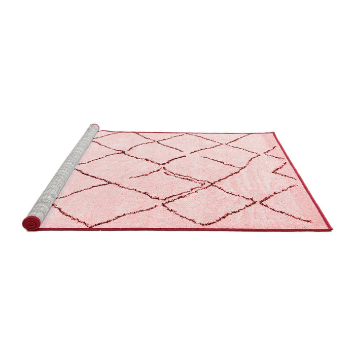 Modern Red Washable Rugs