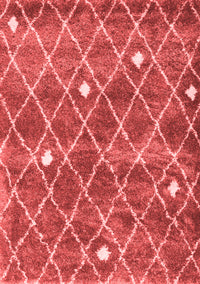 Trellis Red Modern Rug, con2987red