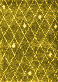 Trellis Yellow Modern Rug, con2987yw