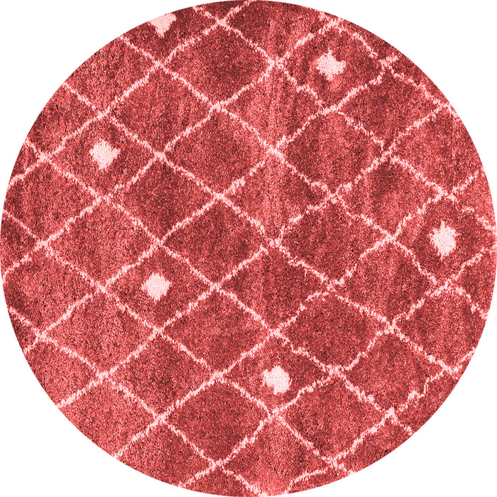 Machine Washable Trellis Red Modern Rug, wshcon2987red