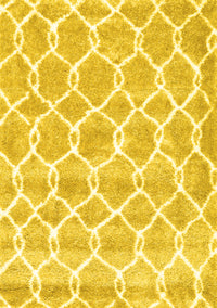 Trellis Yellow Modern Rug, con2988yw