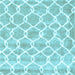 Square Trellis Light Blue Modern Rug, con2988lblu