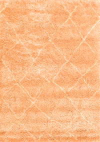 Trellis Orange Modern Rug, con2989org