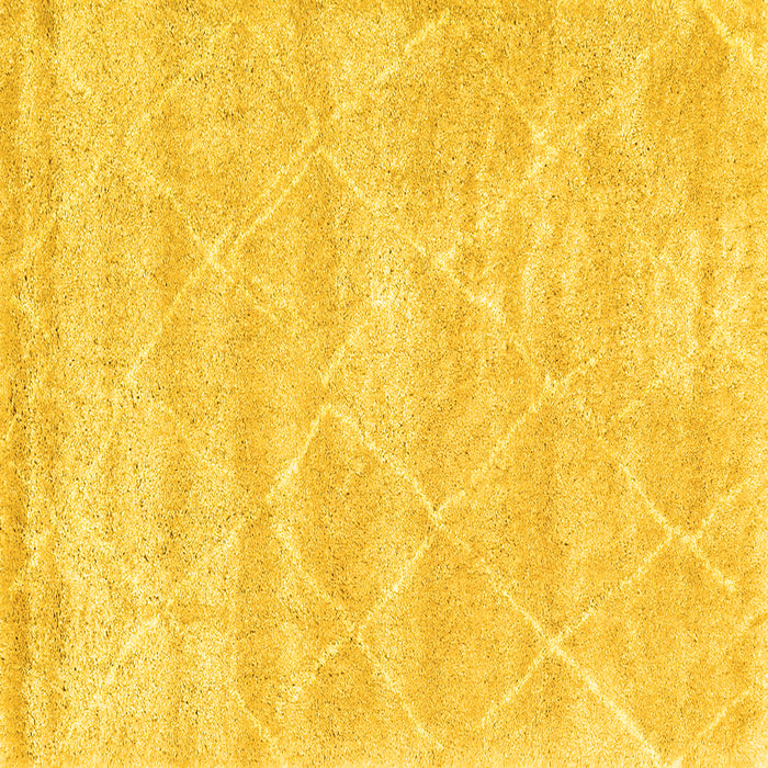 Square Trellis Yellow Modern Rug, con2989yw
