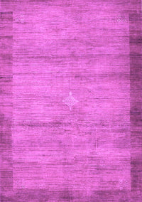 Abstract Purple Contemporary Rug, con298pur