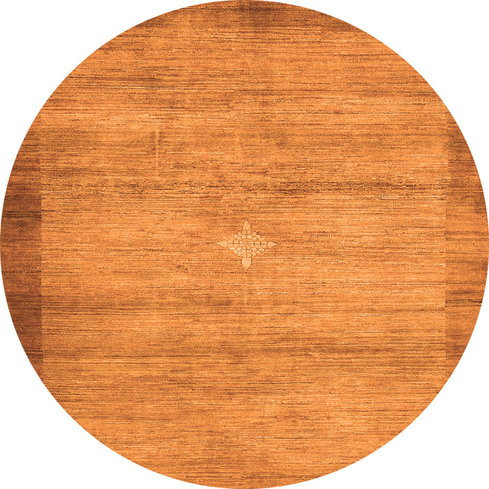 Machine Washable Abstract Orange Contemporary Area Rugs, wshcon298org