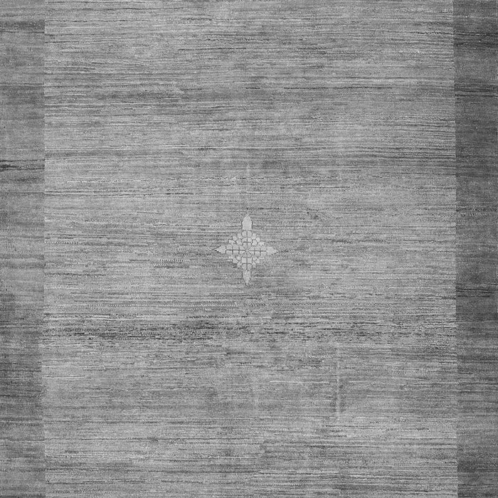 Abstract Gray Contemporary Rug, con298gry