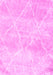 Machine Washable Trellis Pink Modern Rug, wshcon2990pnk