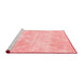 Modern Red Washable Rugs