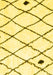 Solid Yellow Modern Rug, con2991yw